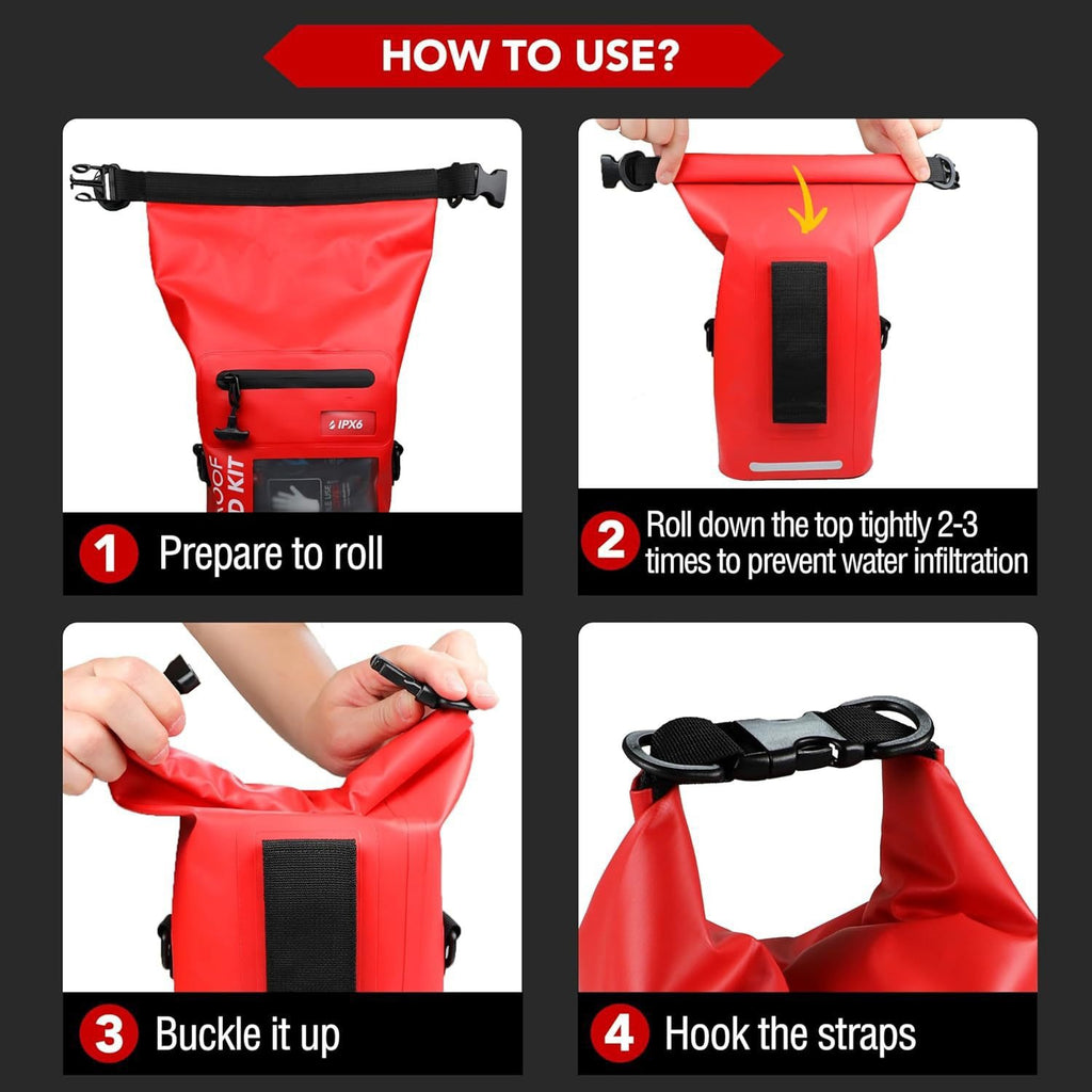 Waterproof First Aid Bag XZ-01 | IPX6 Dry Bag | OEM/ODM