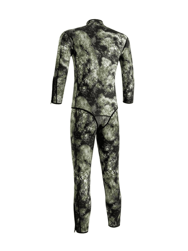 Men's Two-Piece Front Zip Spearfishing Wetsuit 3/5mm | OEM/ODM Available