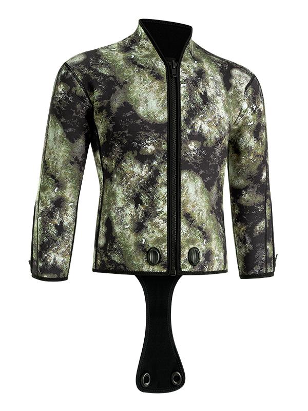 Men's Two-Piece Front Zip Spearfishing Wetsuit 3/5mm | OEM/ODM Available