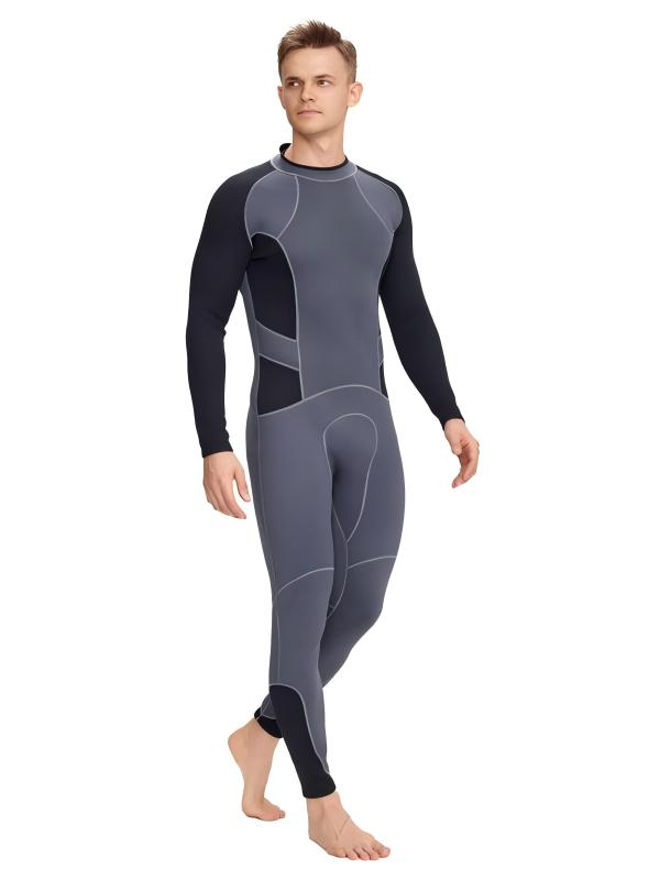 Men's 3mm Full Wetsuit Back Zip | OEM/ODM Available