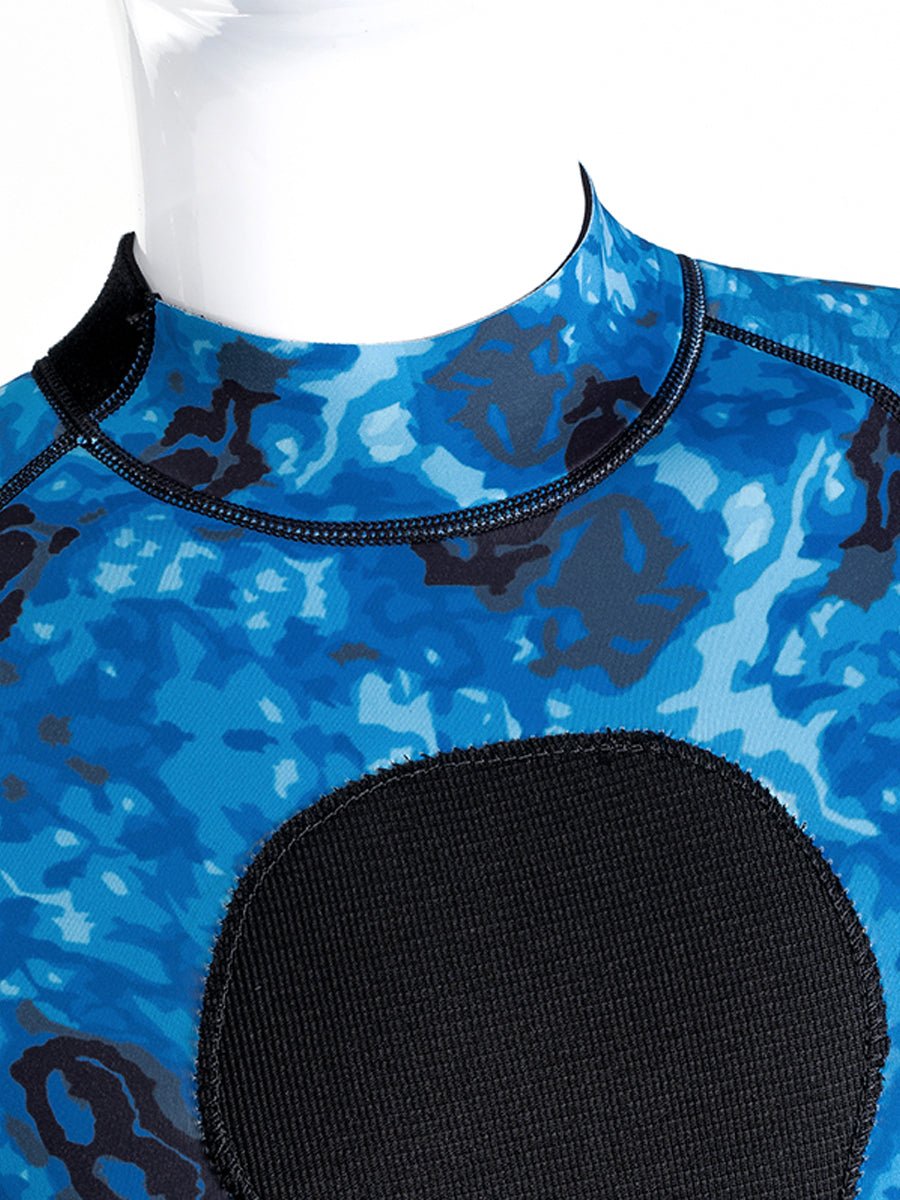 Men's Back Zip Camo Full Wetsuit 3mm | OEM/ODM Available