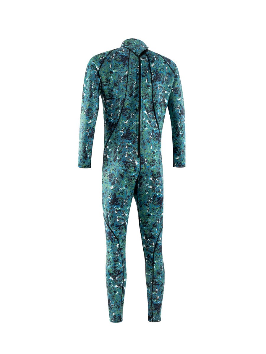 Men's Back Zip Camo Full Wetsuit 3mm | OEM/ODM Available