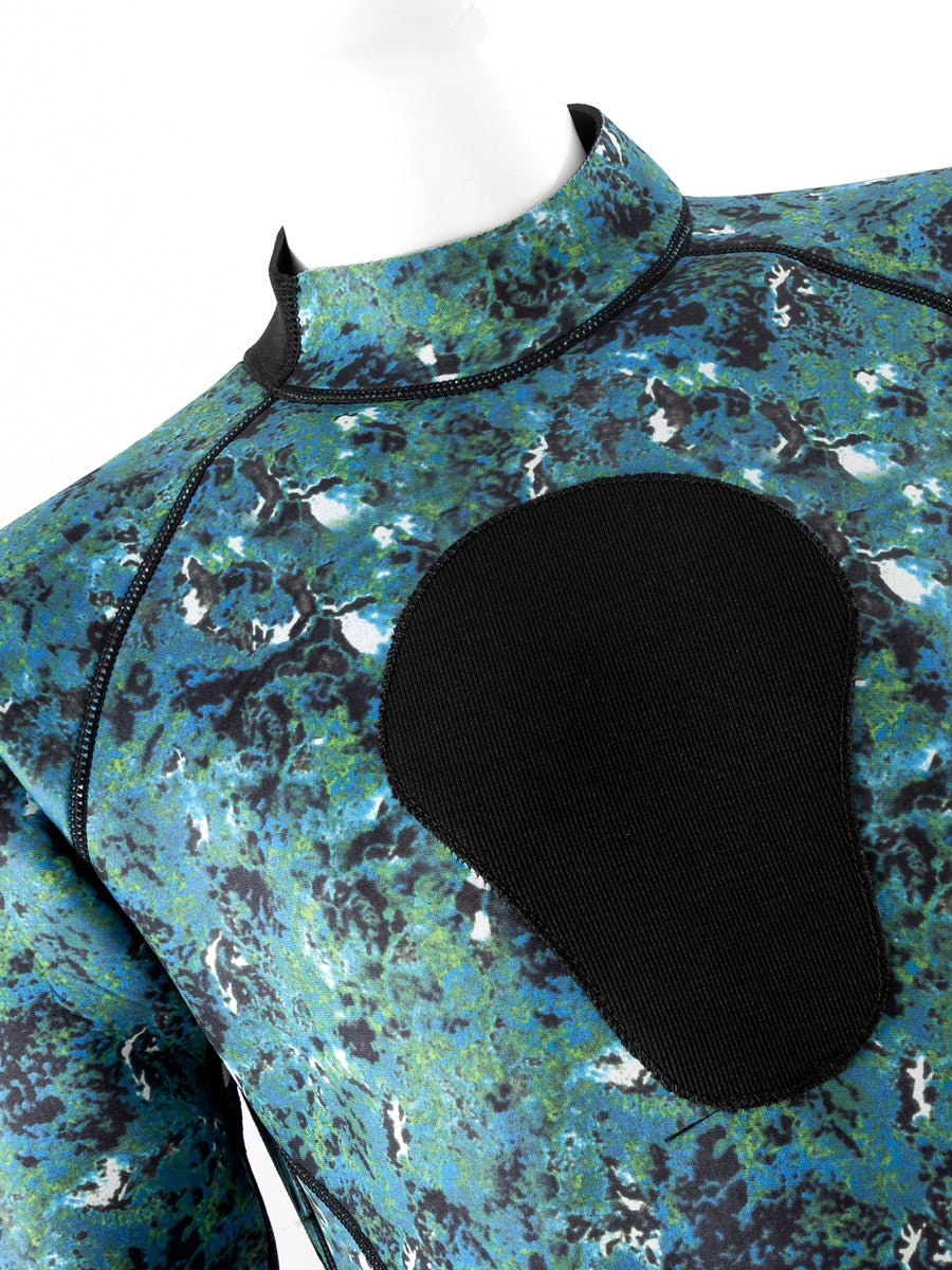 Men's Back Zip Camo Full Wetsuit 3mm | OEM/ODM Available