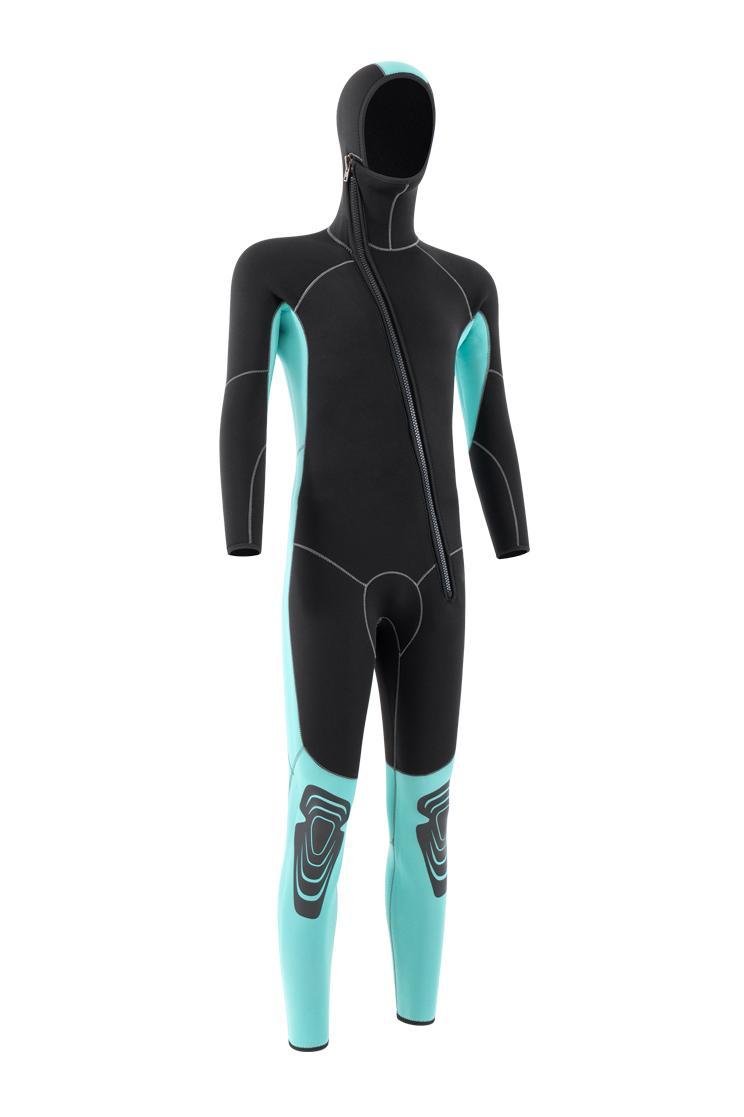 Men’s Hooded Front Zip Full Wetsuit 3/5/7mm | OEM/ODM Available