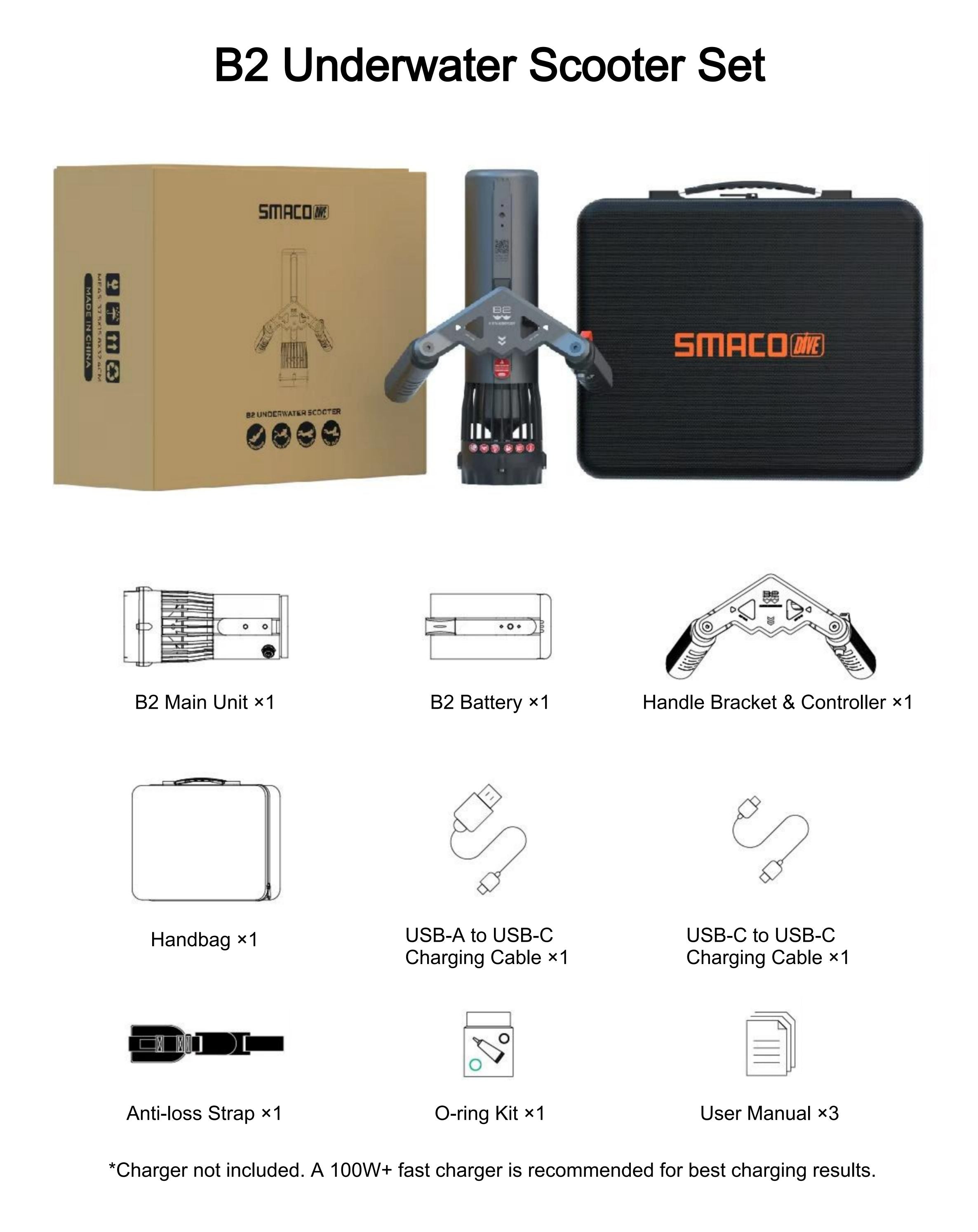 Underwater Scooter - B2 | OEM/ODM Available