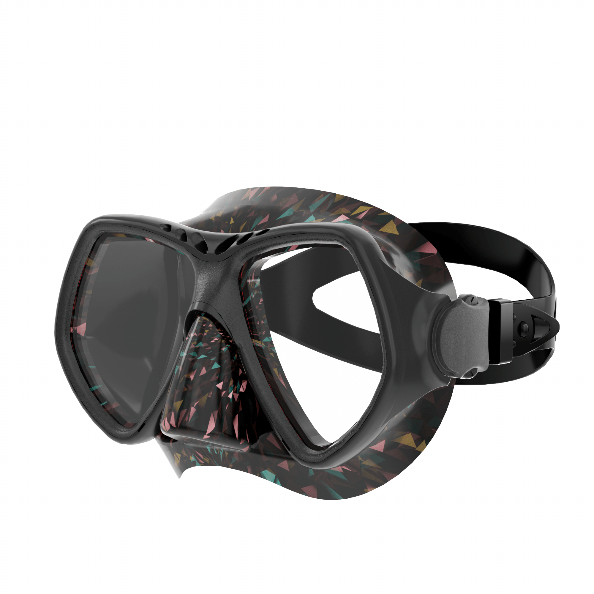Diving Mask - GY200 Iridescent Prism Pattern | OEM/ODM Available