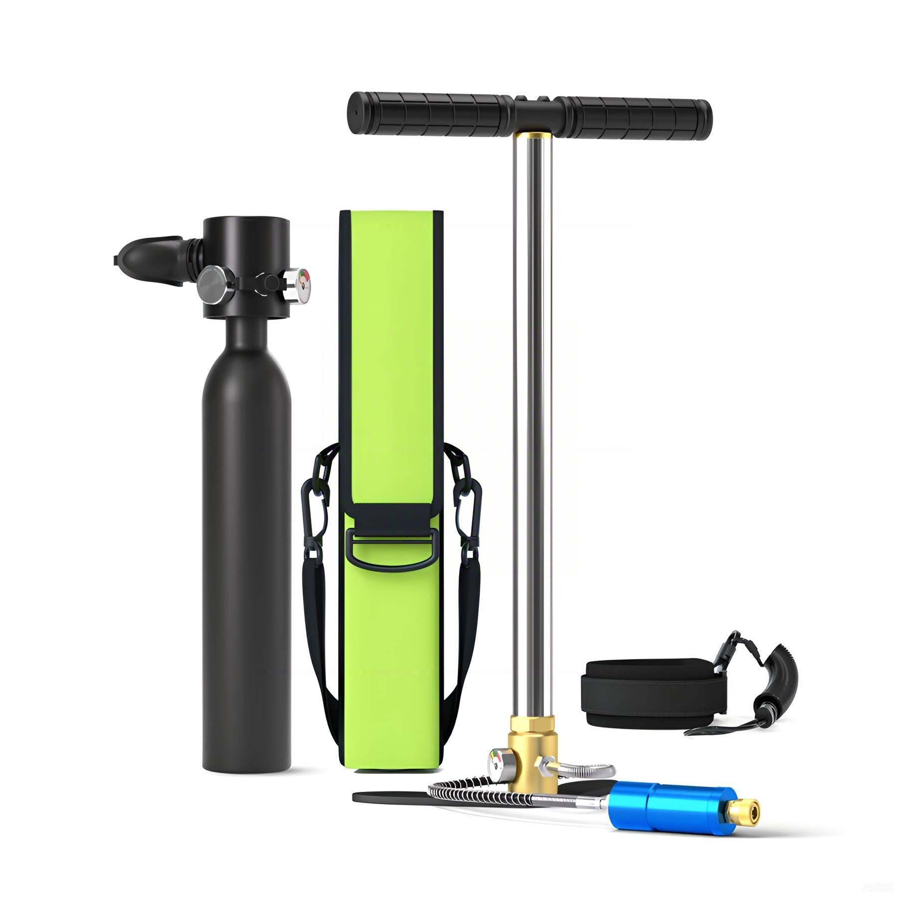 S300Plus 0.5L Mini Scuba Tank - Pump Kit | OEM/ODM Available - OUTTERCARE