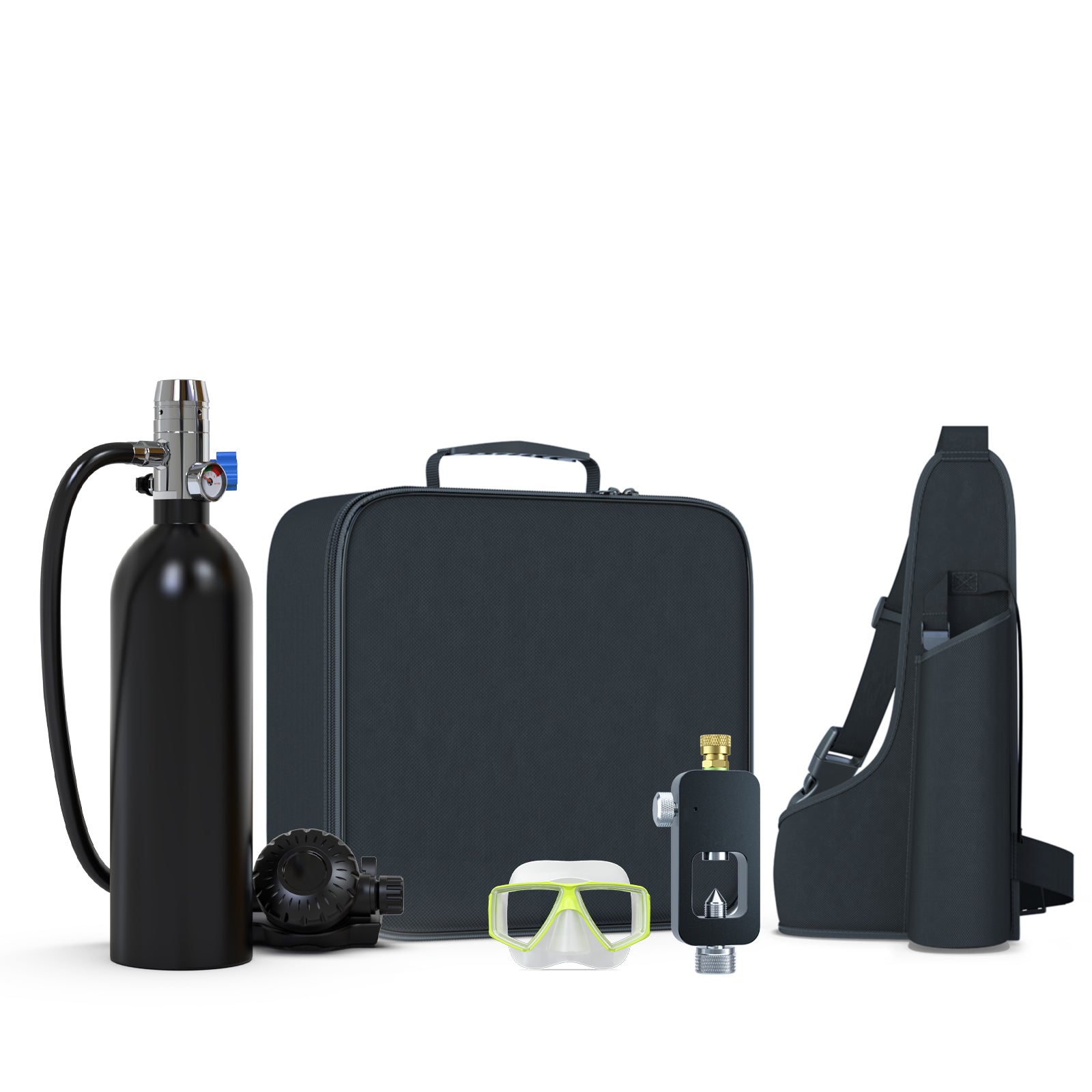 S400 1.0L Mini Scuba Tank - Diving Mask Kit | OEM/ODM Available - OUTTERCARE