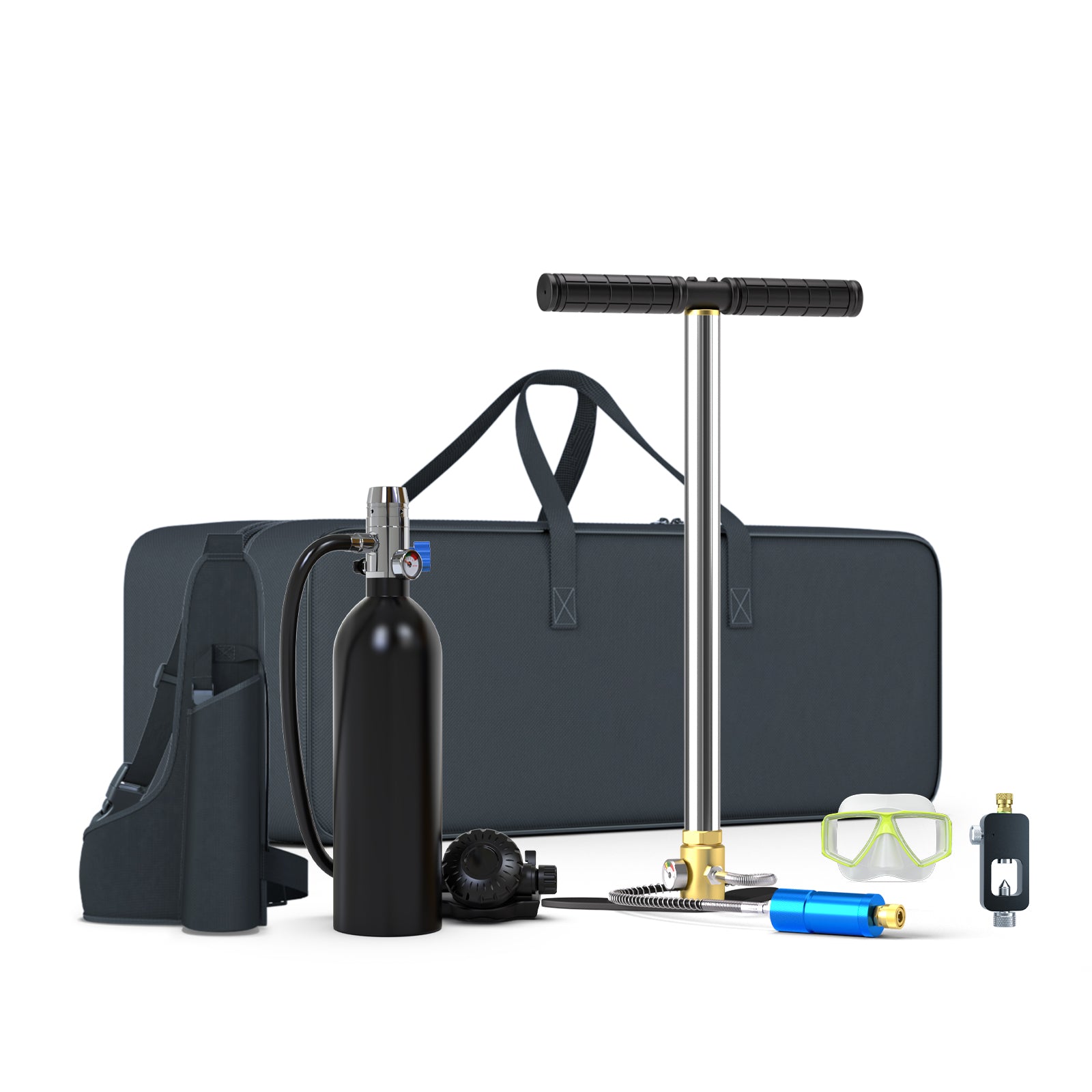S400 1.0L Mini Scuba Tank - Pump Kit | OEM/ODM Available - OUTTERCARE
