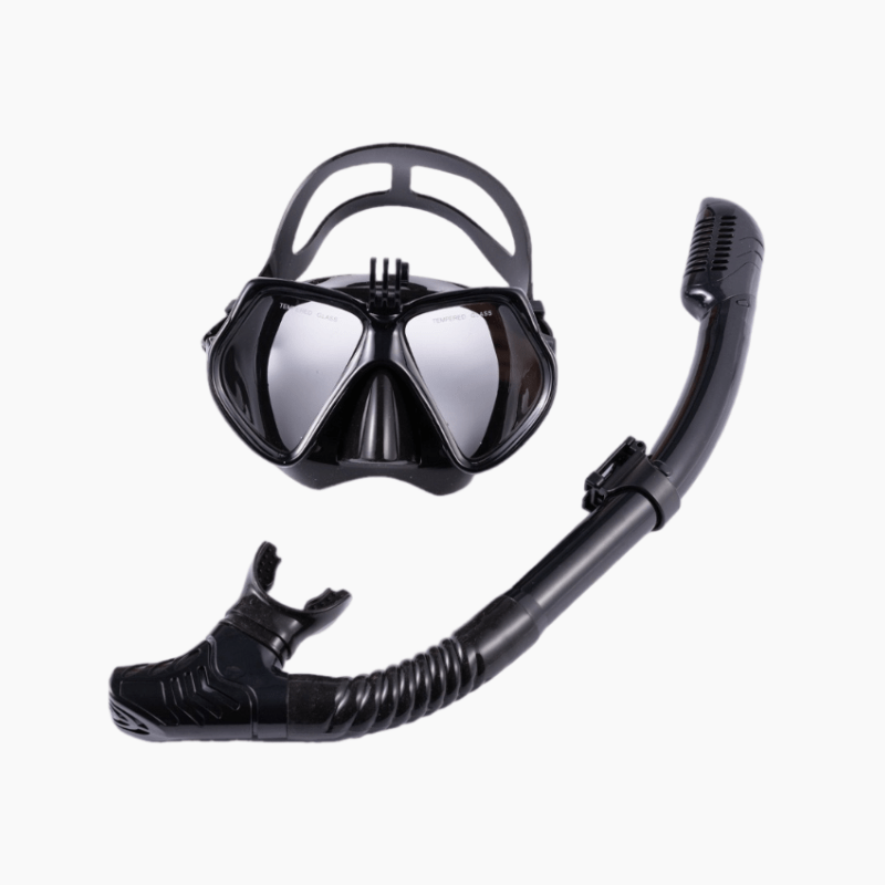 Snorkel Set YB2021C Camera mount - Mask & Snorkel | OEM/ODM Available - OUTTERCARE