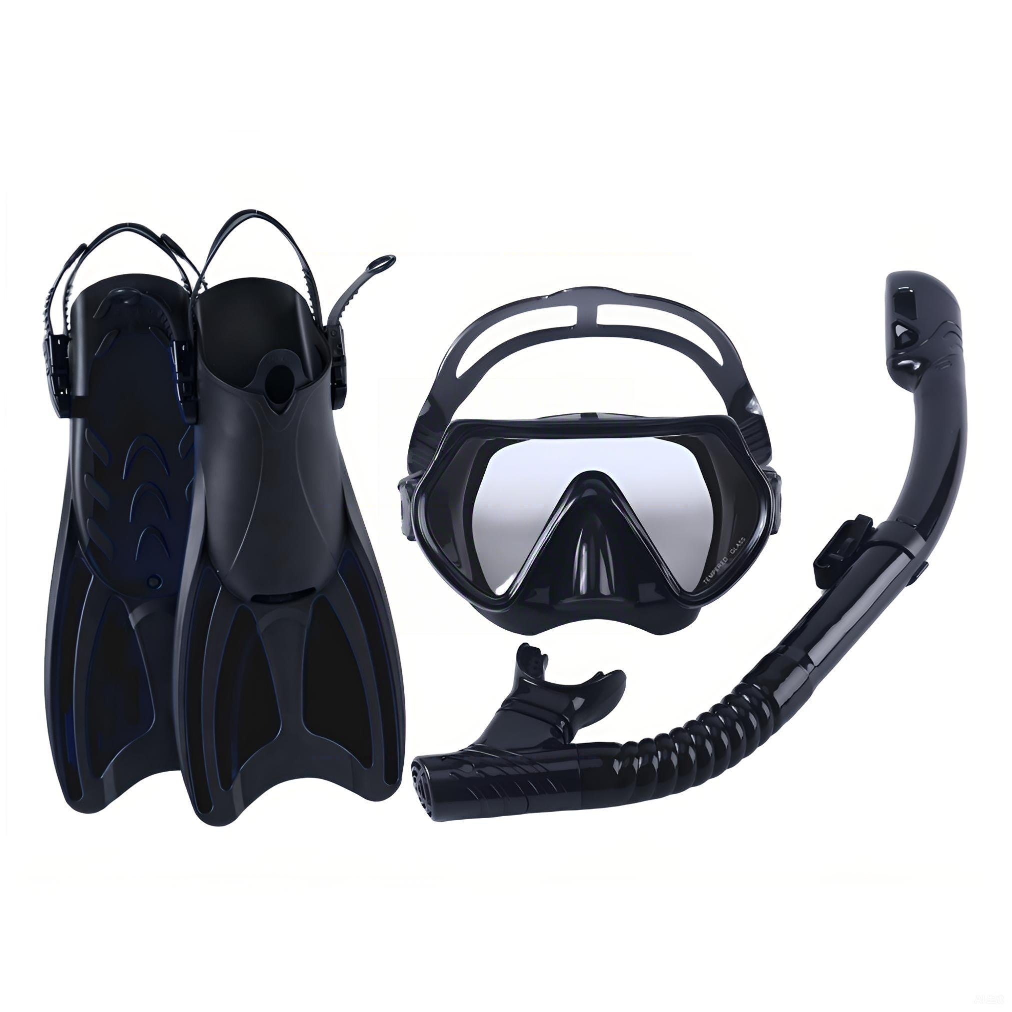 Snorkel Set AH2301F - Mask, Snorkel & Fins | OEM/ODM Available