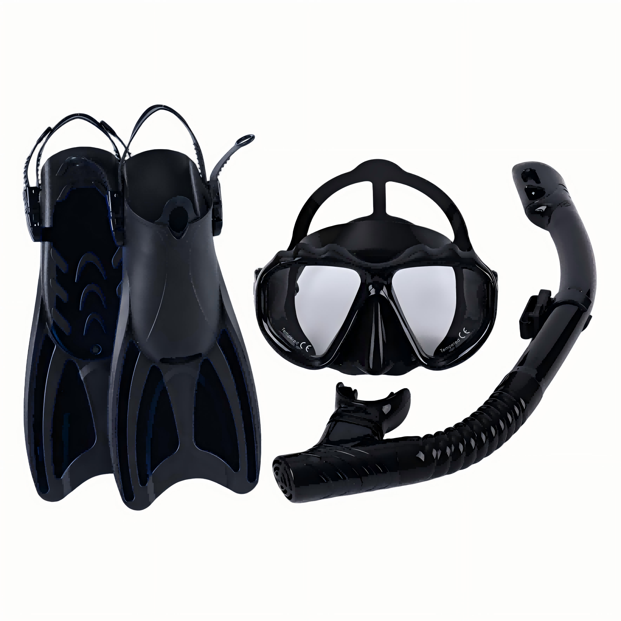 Snorkel Set AH2505 - Mask, Snorkel & Fins | OEM/ODM Available