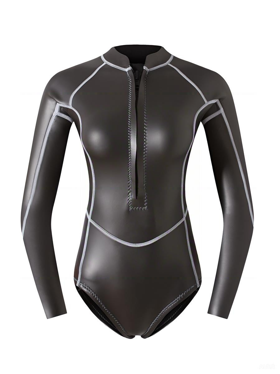 Women’s 2mm Neoprene Wetsuit Front Zip BW-019 | OEM/ODM Available