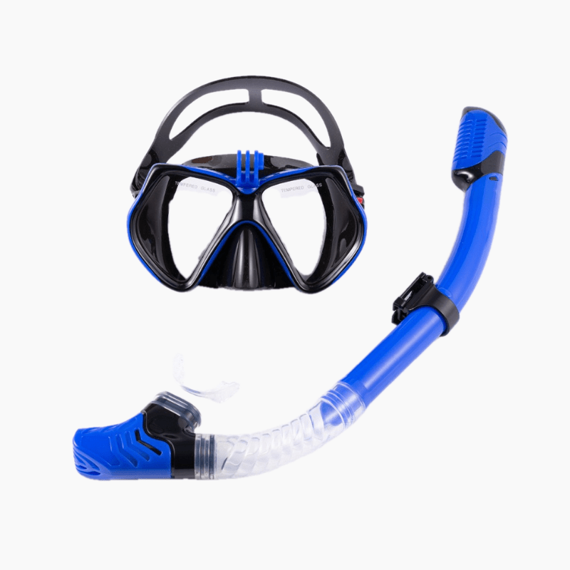 Snorkel Set YB2021C Camera mount - Mask & Snorkel | OEM/ODM Available - OUTTERCARE