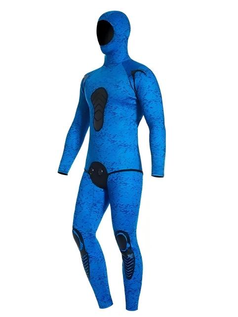 Men’s Hooded Two-Piece Full Wetsuit 2.5/4.5/6.5mm | OEM/ODM Available