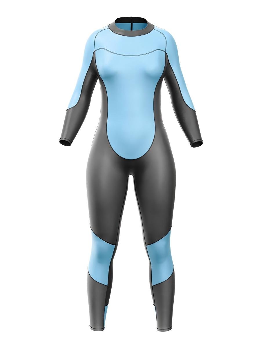 Women's Back Zip Full Wetsuit 3mm | OEM/ODM Available