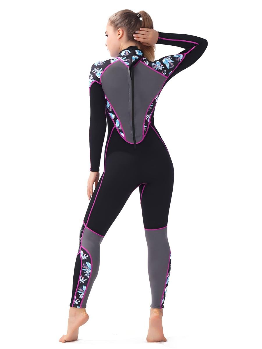 Women's 3mm Full Wetsuit Back Zip | OEM/ODM Available