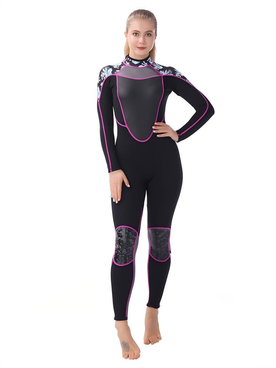 Women's 3mm Full Wetsuit Back Zip | OEM/ODM Available