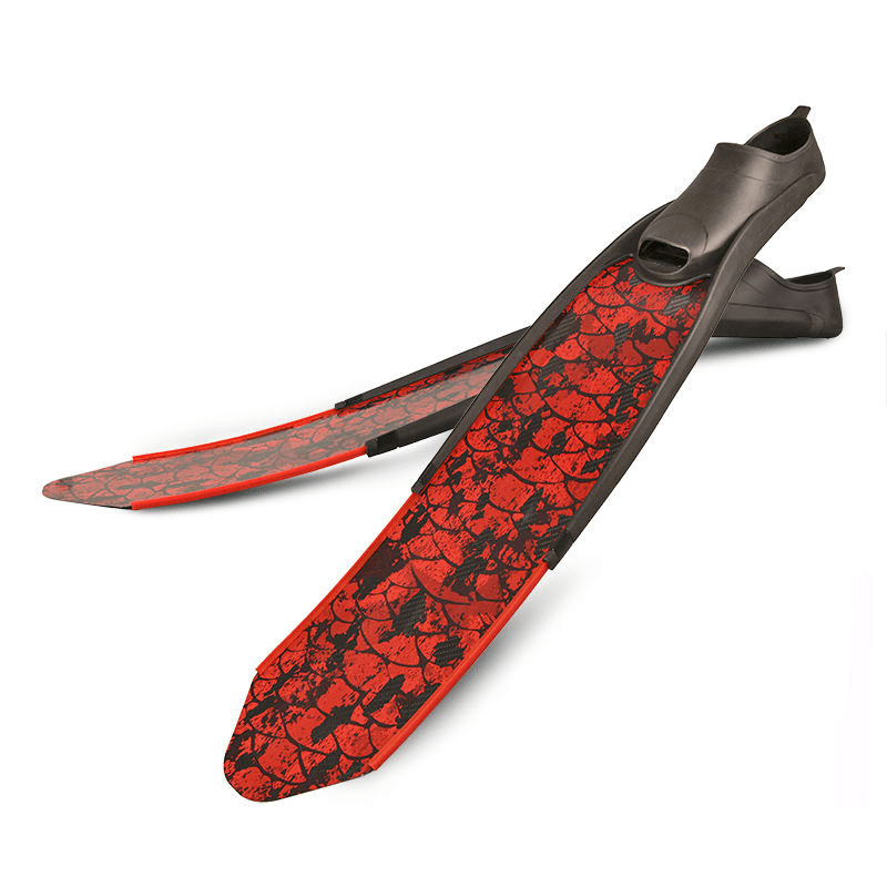 Carbon Fiber Freediving Fins – Long Blade | OEM/ODM Available