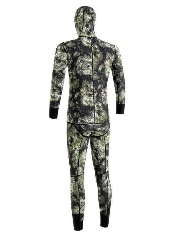 Men's Two-Piece Hooded Spearfishing Wetsuit 3/5 mm | OEM/ODM Available
