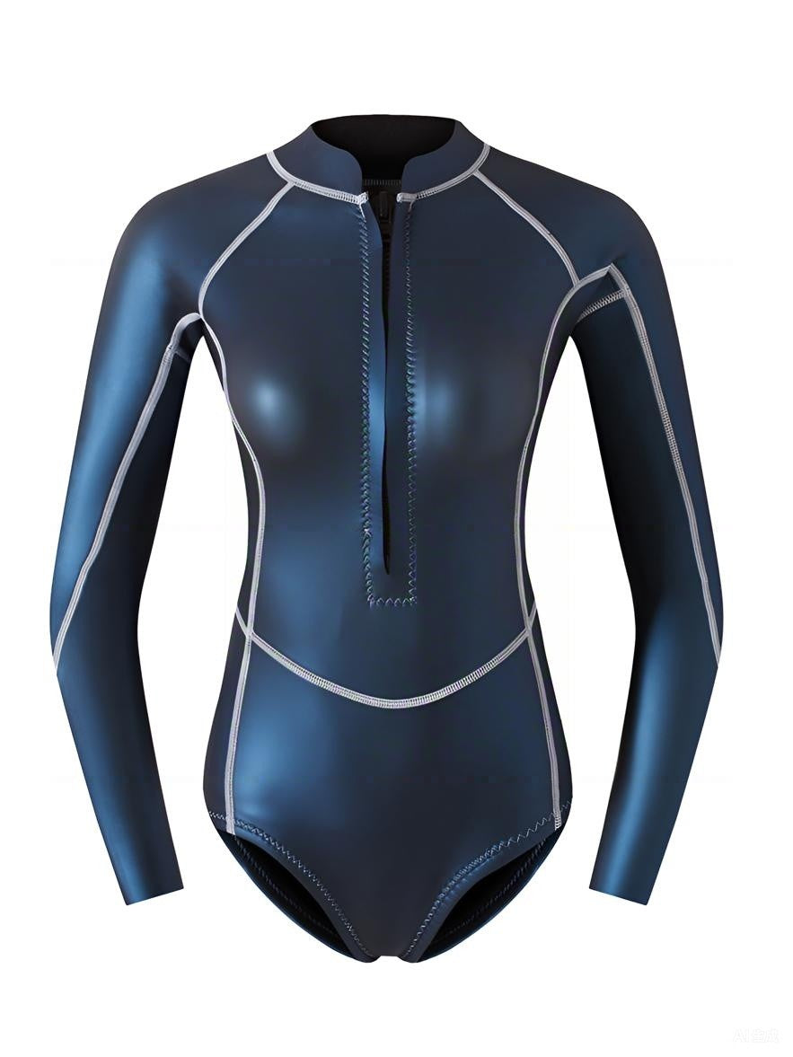 Women’s 2mm Neoprene Wetsuit Front Zip BW-019 | OEM/ODM Available