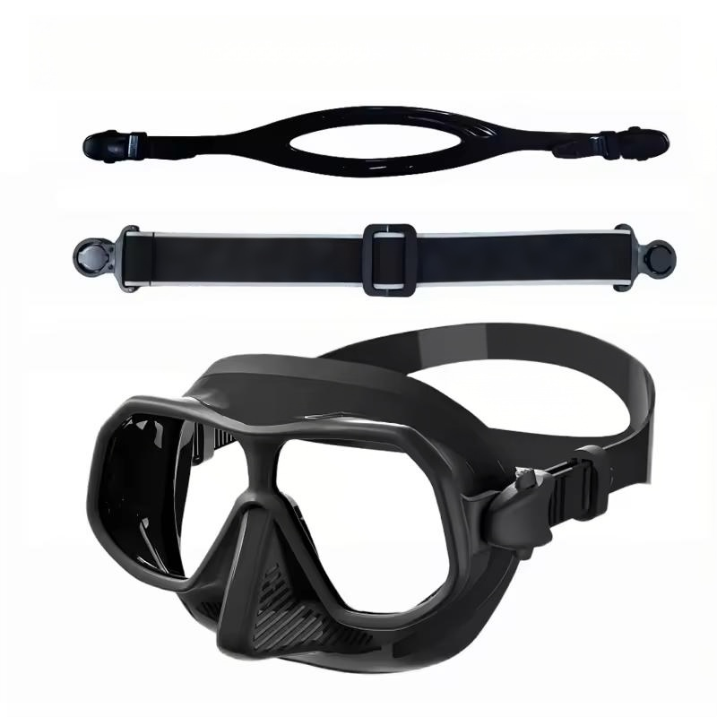 Low Volume Diving Mask SX-16 | Silicone or Elastic Strap | OEM/ODM Available