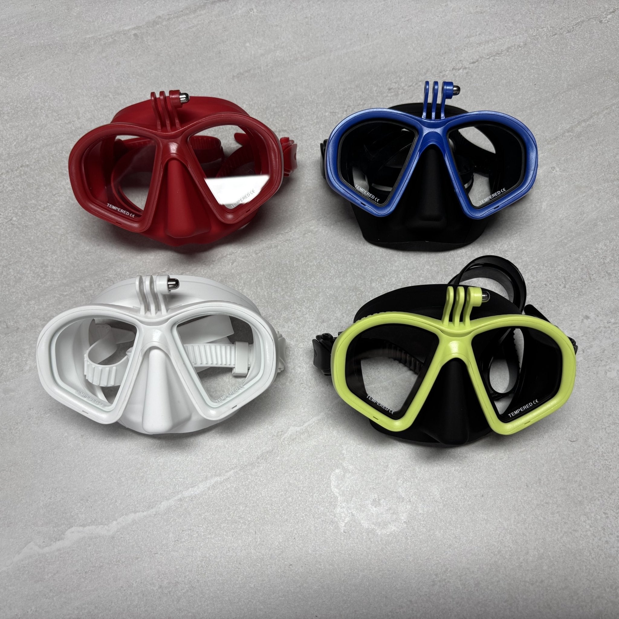 Diving Mask - M23C Camera Mount | OEM/ODM Available