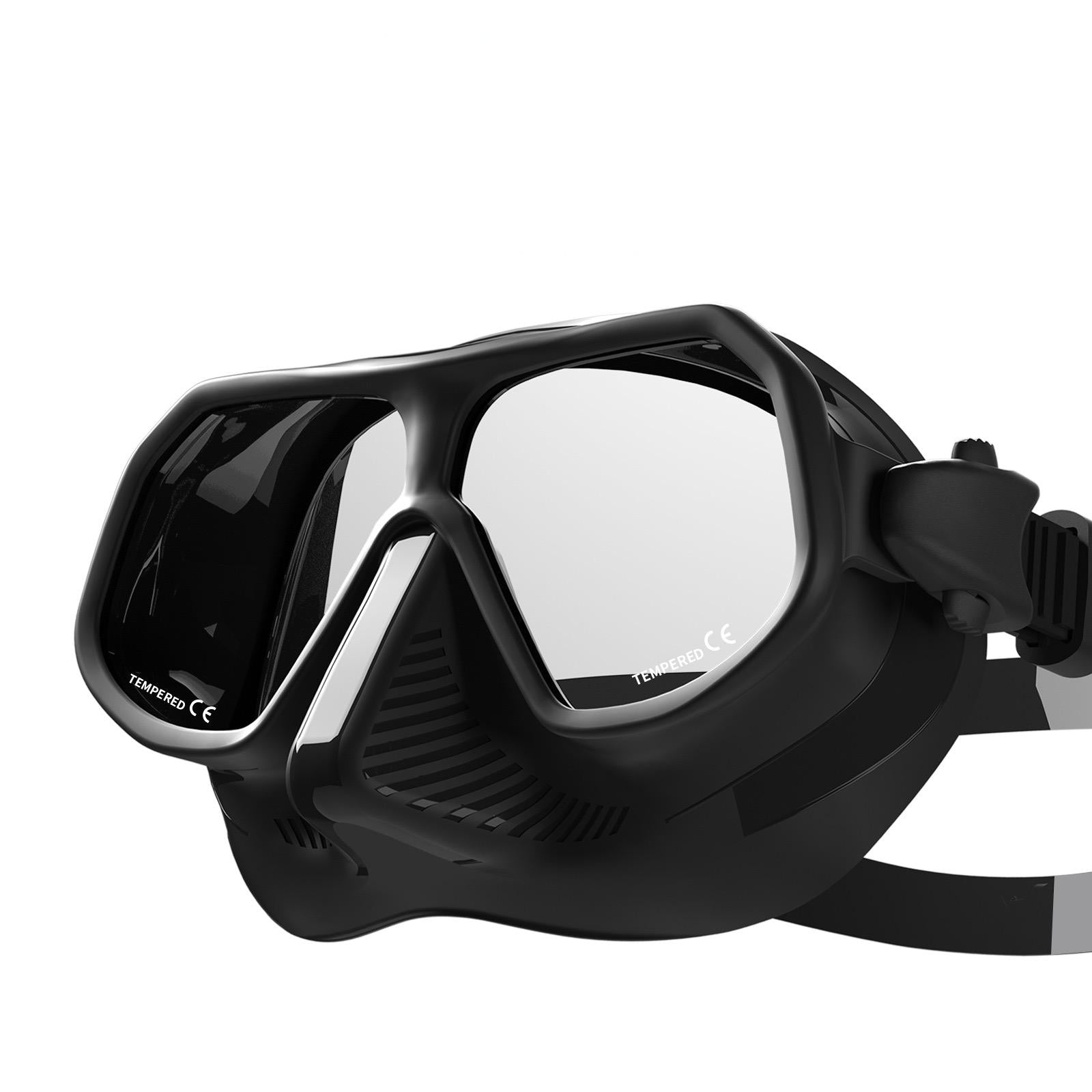 Low Volume Diving Mask SX-16 | Silicone or Elastic Strap | OEM/ODM Available
