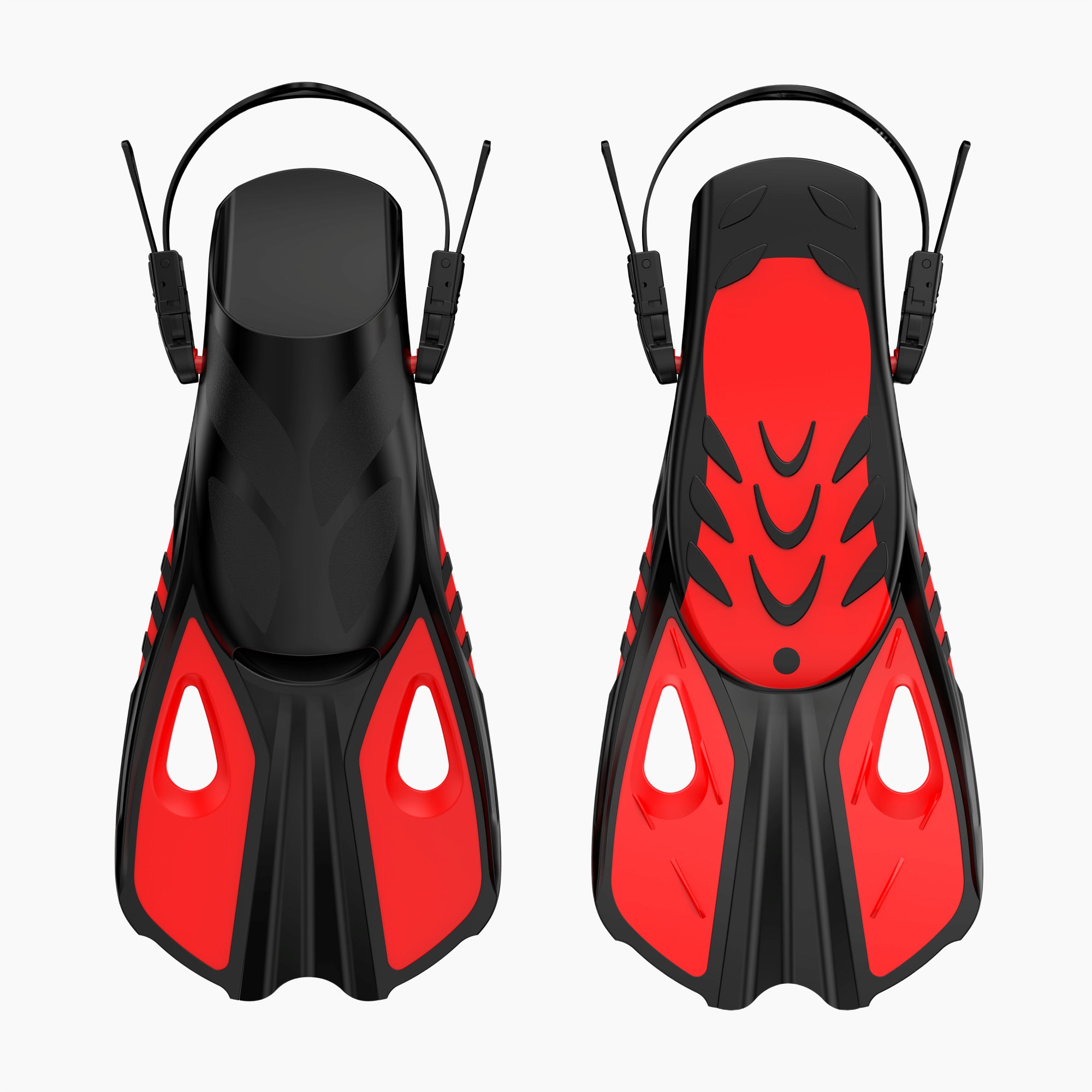 Adjustable Snorkel Fins - YB01 | OEM/ODM Available - OUTTERCARE