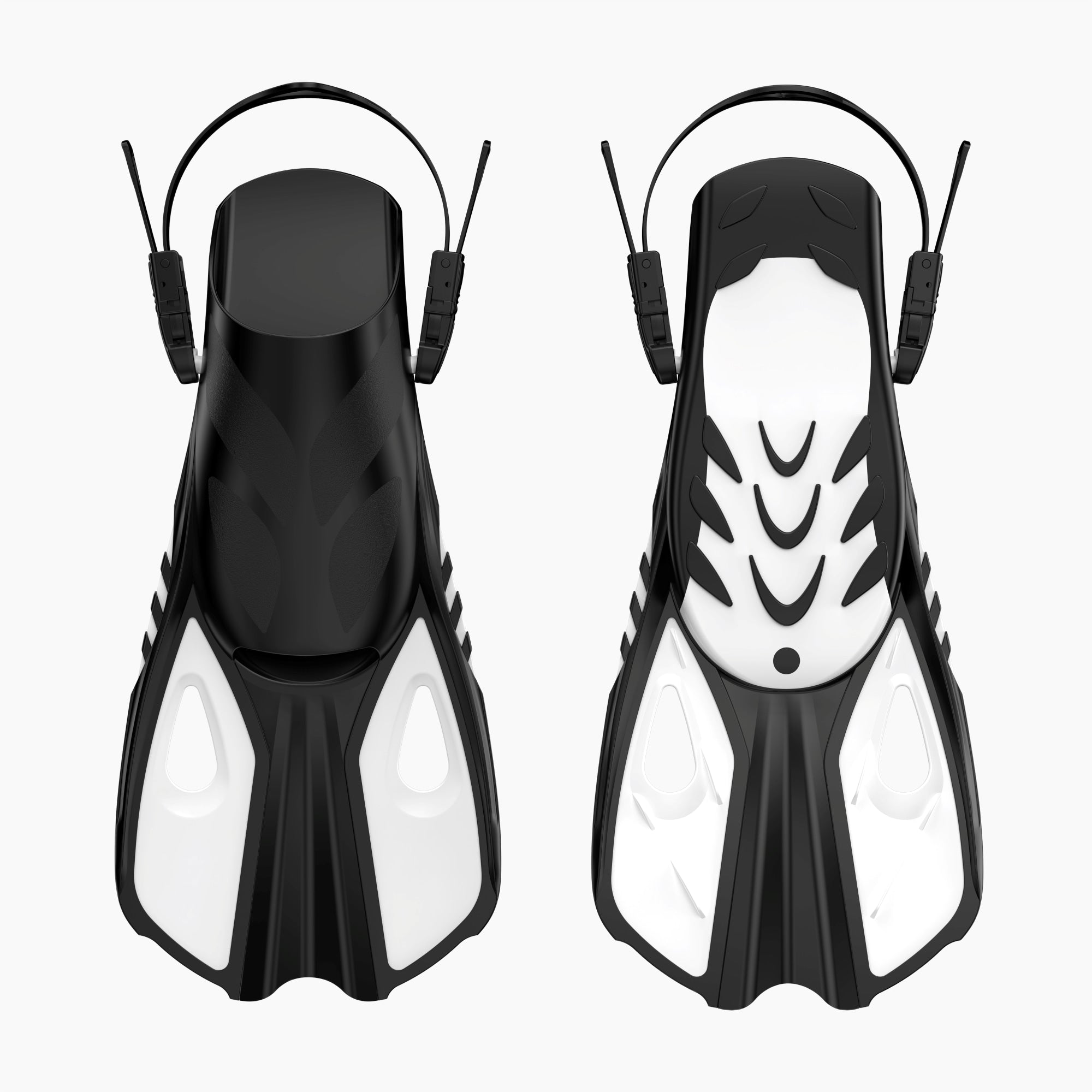 Adjustable Snorkel Fins - YB01 | OEM/ODM Available - OUTTERCARE