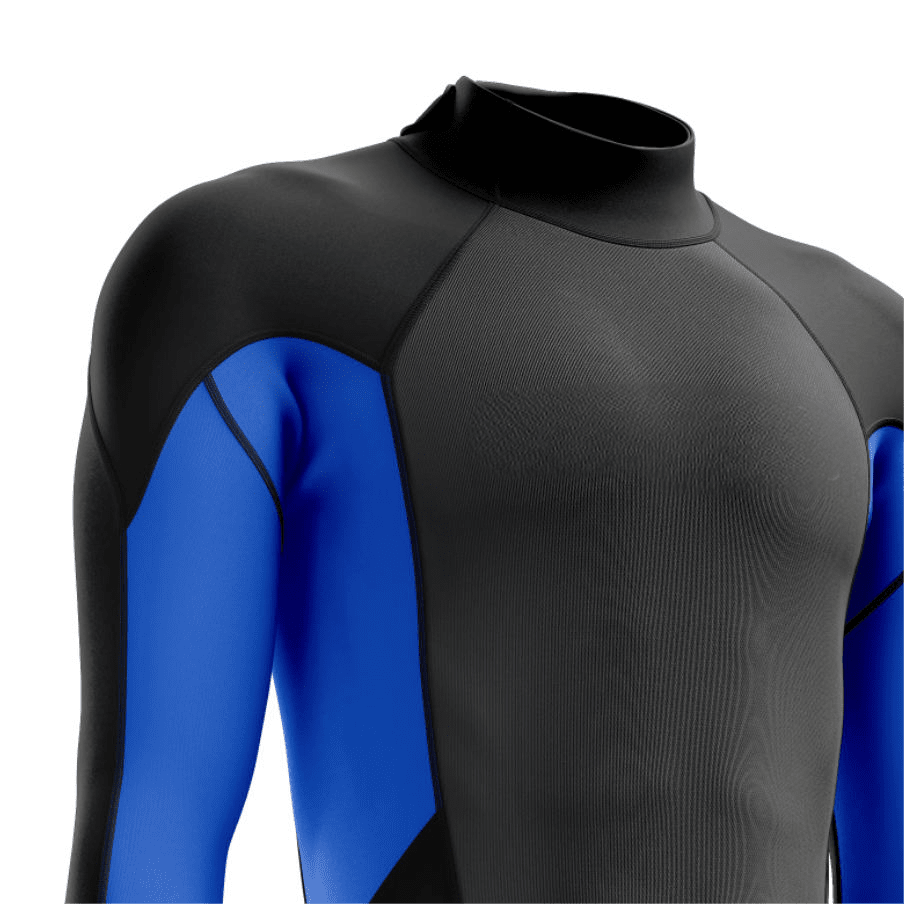 Men's 3mm Full Wetsuit Back Zip | OEM/ODM Available