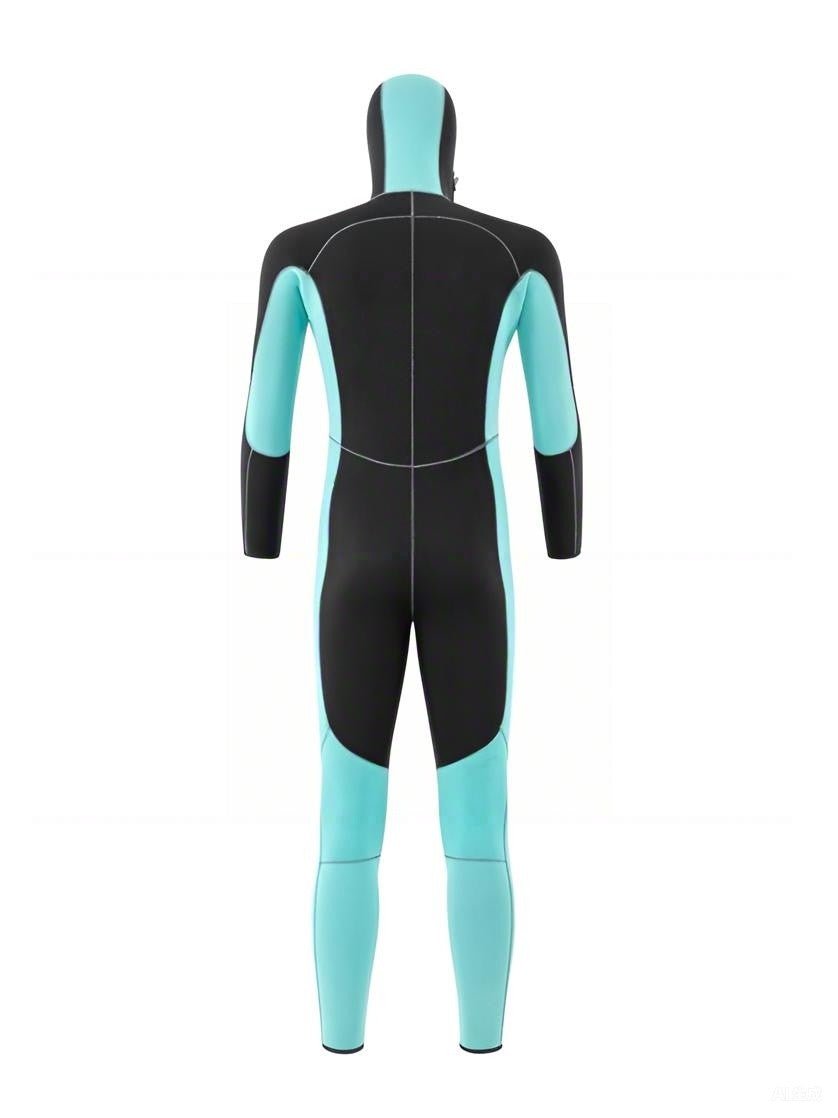 Men’s Hooded Front Zip Full Wetsuit 3/5/7mm | OEM/ODM Available