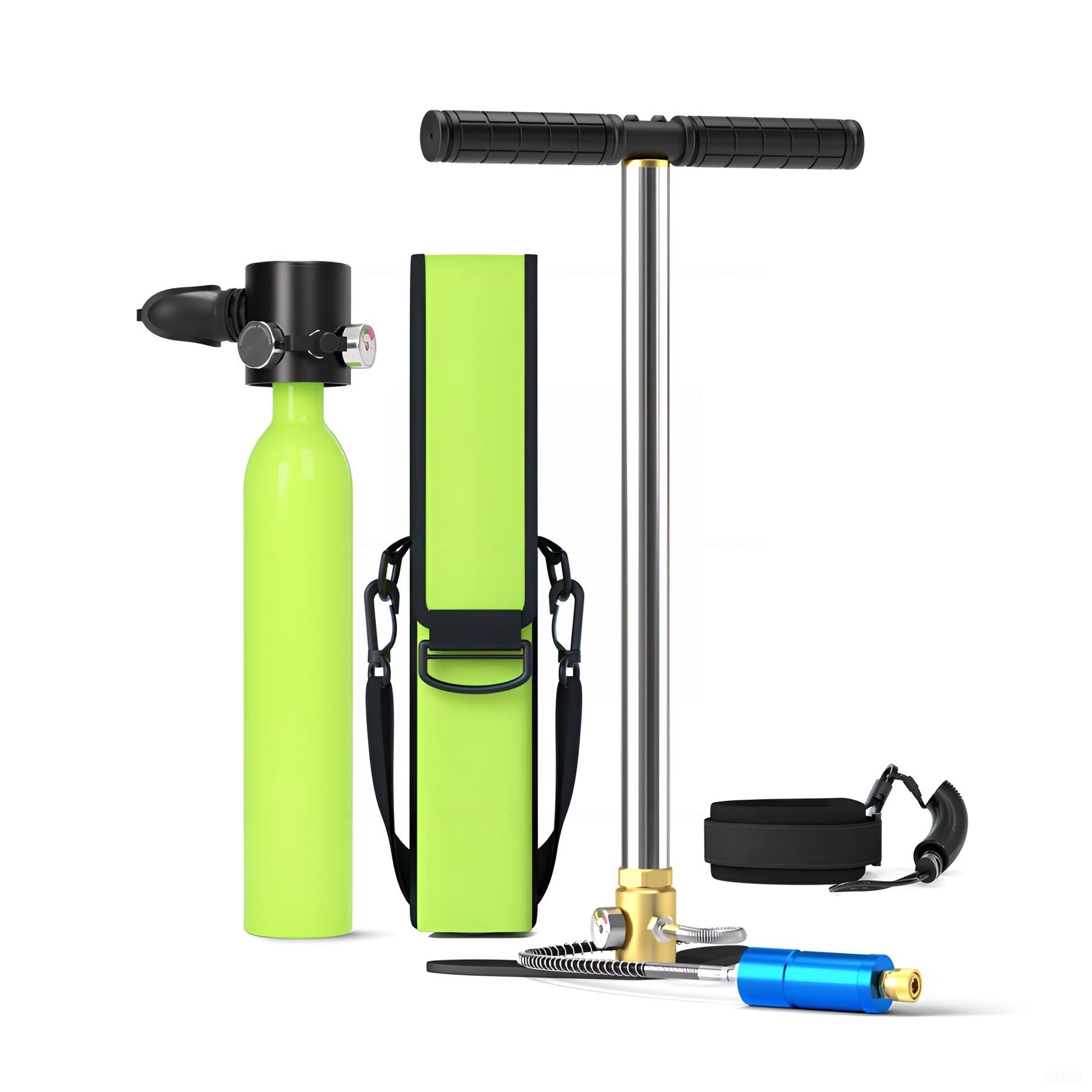 S300Plus 0.5L Mini Scuba Tank - Pump Kit | OEM/ODM Available - OUTTERCARE