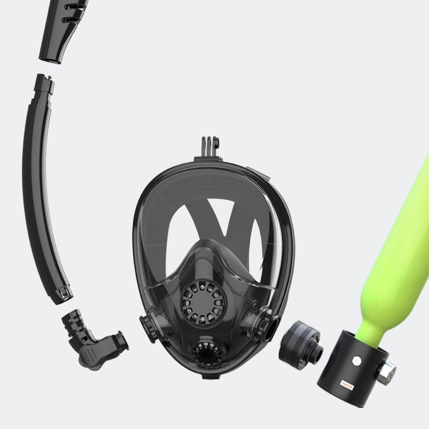 S300Plus 0.5L Mini Scuba Tank - Travel Kit | OEM/ODM Available - OUTTERCARE