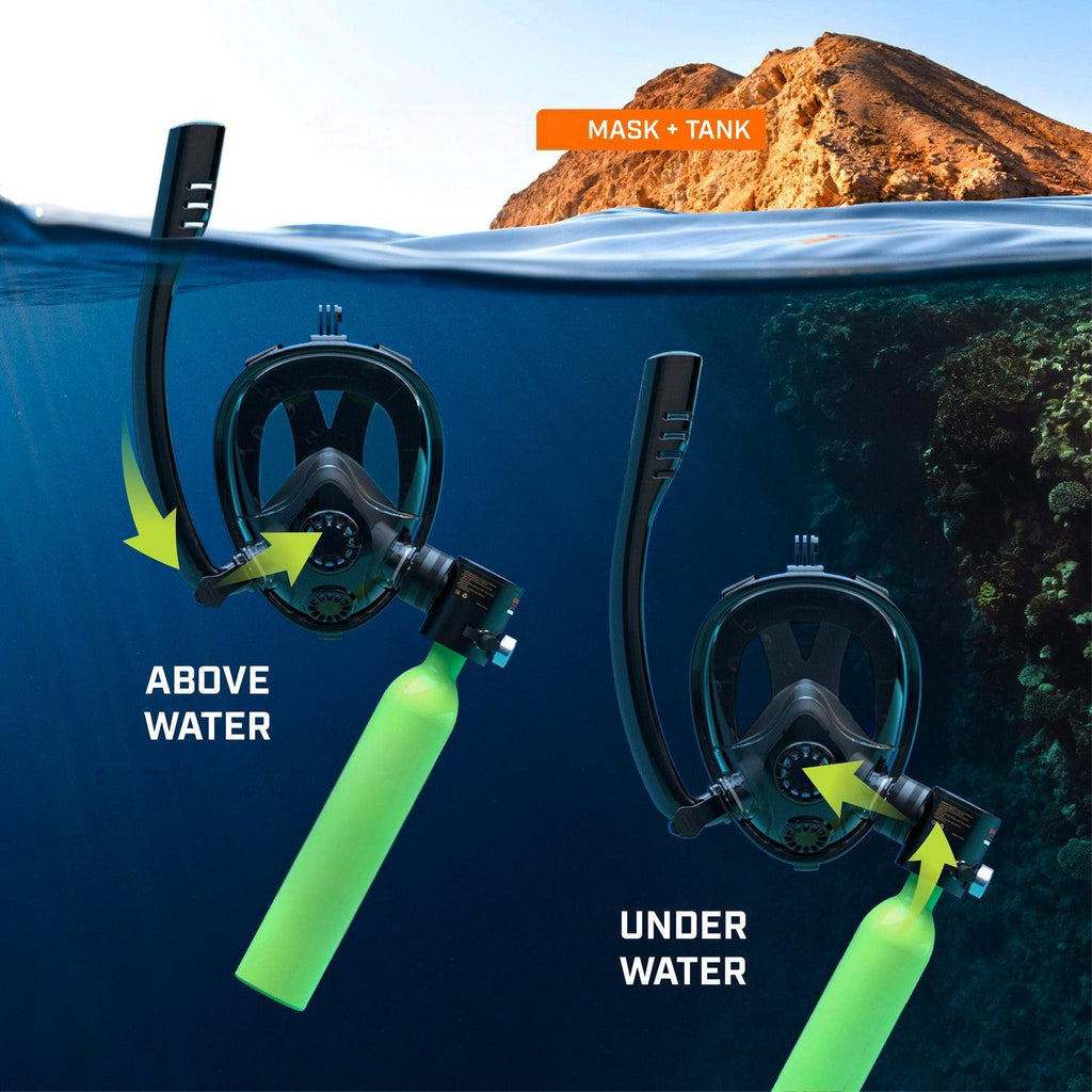 S300Plus 0.5L Mini Scuba Tank - Travel Kit | OEM/ODM Available - OUTTERCARE