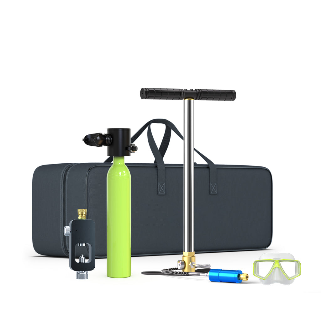 S300Plus 0.5L Mini Scuba Tank - Diving Mask Kit | OEM/ODM Available - OUTTERCARE