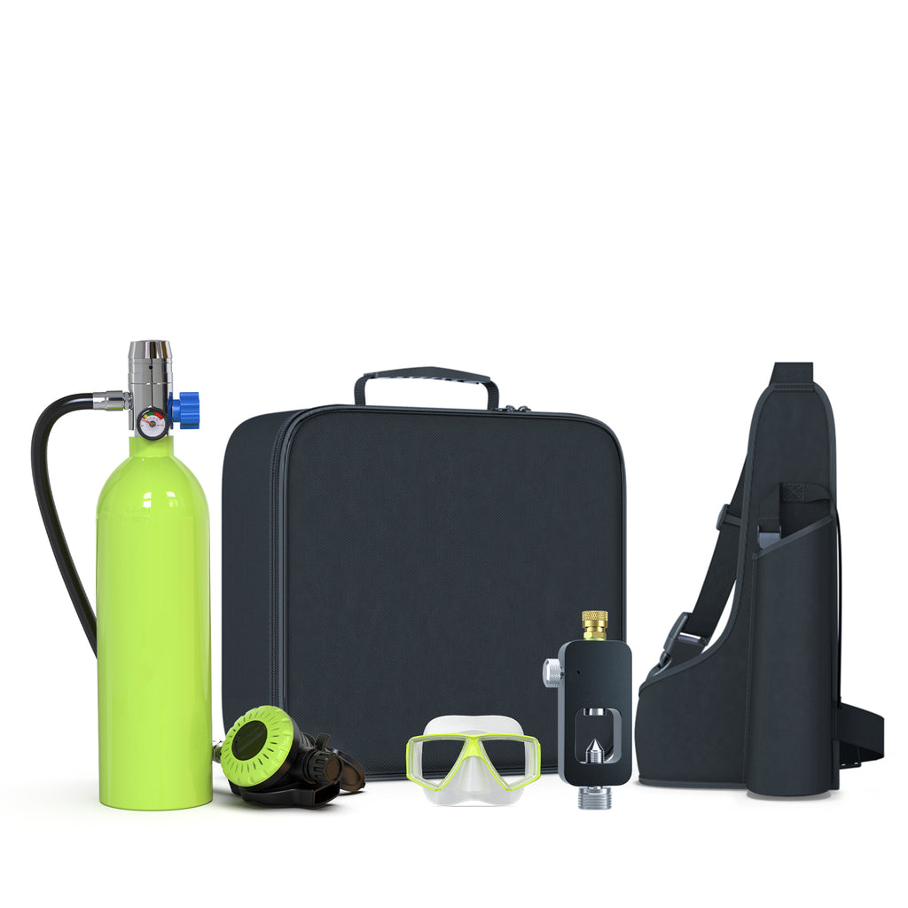 S400 1.0L Mini Scuba Tank - Diving Mask Kit | OEM/ODM Available - OUTTERCARE
