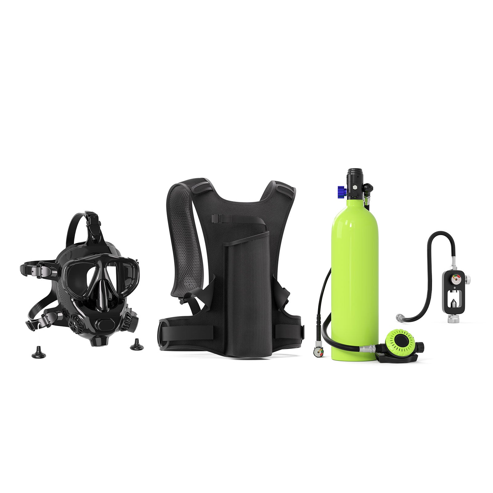 S700 2.0L Mini Scuba Tank - Diving Mask Kit | OEM/ODM Available - OUTTERCARE