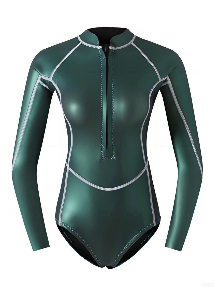 Women’s 2mm Neoprene Wetsuit Front Zip BW-019 | OEM/ODM Available