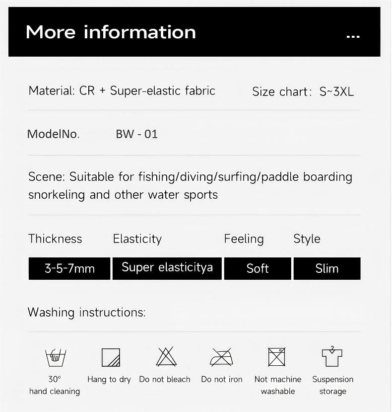 Men’s Hooded Two-Piece Full Wetsuit 2.5/4.5/6.5mm | OEM/ODM Available