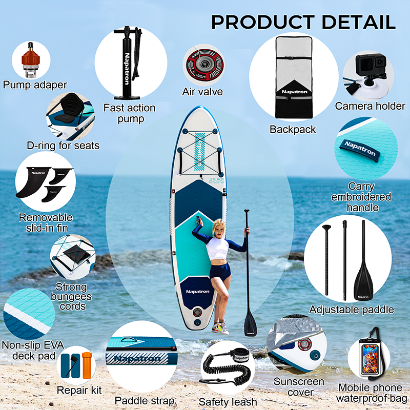 10’6” Inflatable Paddle Board (ISUP) - YYB01