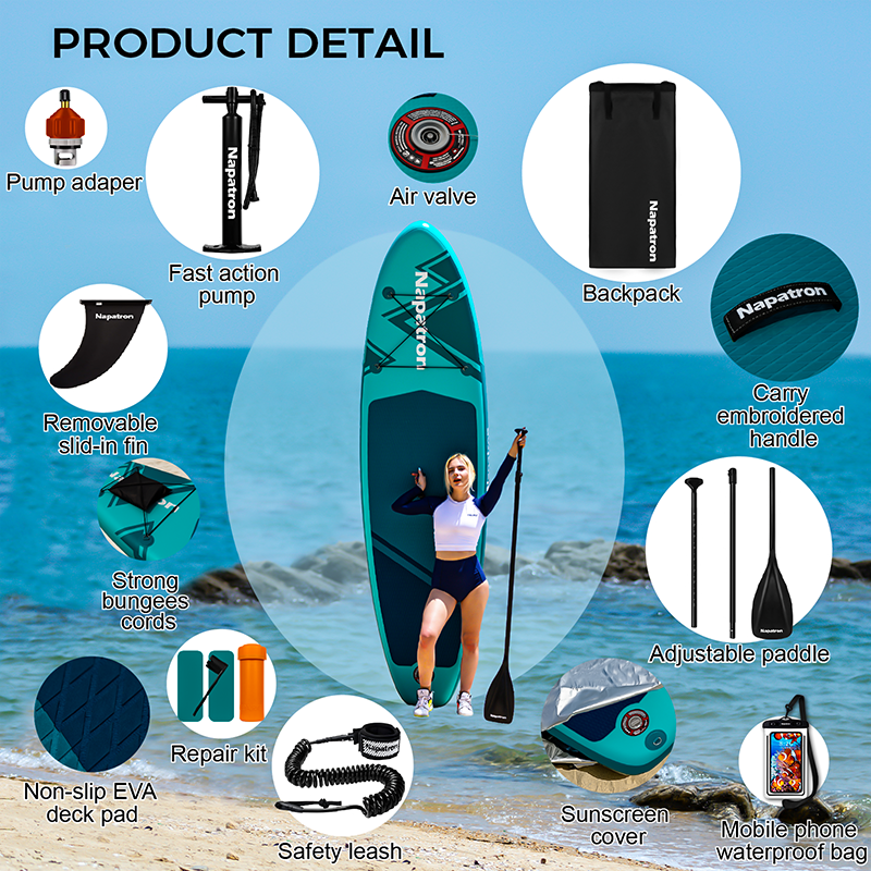 10’ Inflatable Paddle Board (ISUP) - YYD05