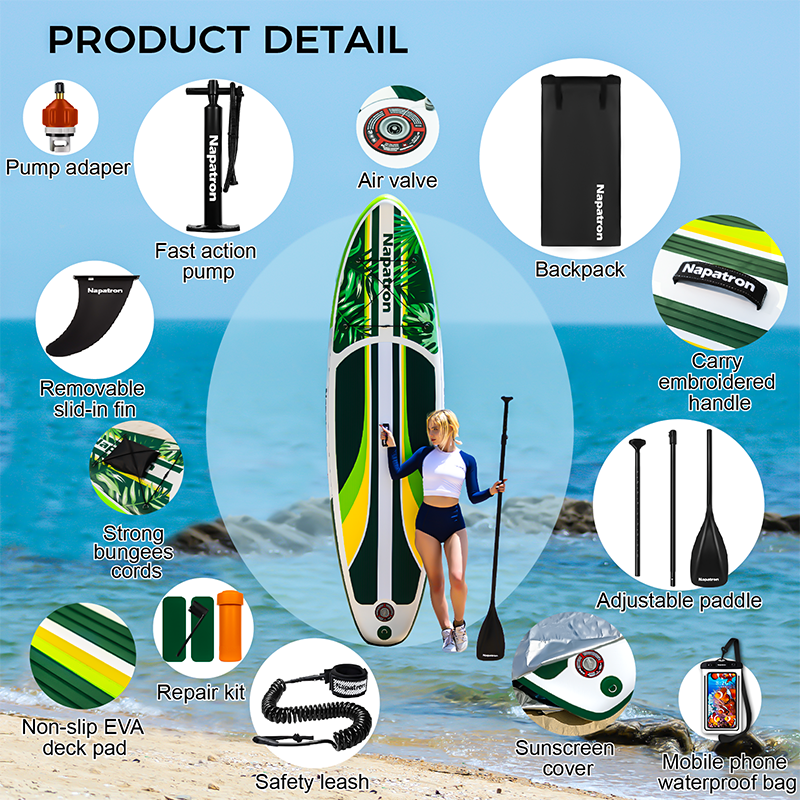 10’ Inflatable Paddle Board (ISUP) - YYG04