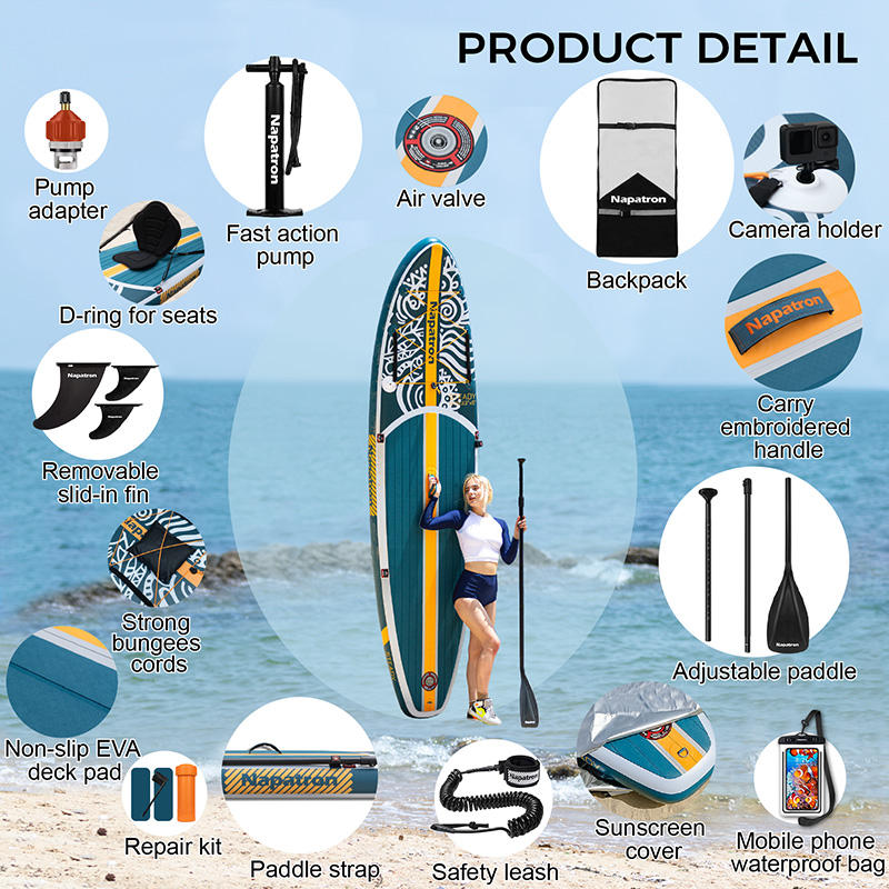 10’6'' Inflatable Paddle Board (ISUP) - YYW02