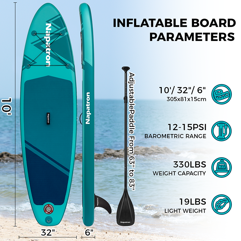 10’ Inflatable Paddle Board (ISUP) - YYD05