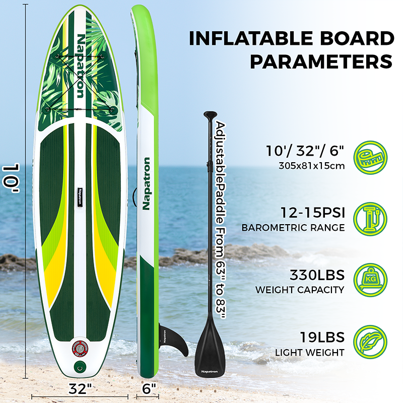 10’ Inflatable Paddle Board (ISUP) - YYG04