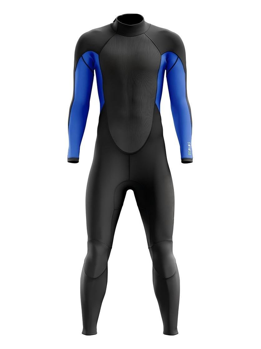 Men's 3mm Full Wetsuit Back Zip | OEM/ODM Available