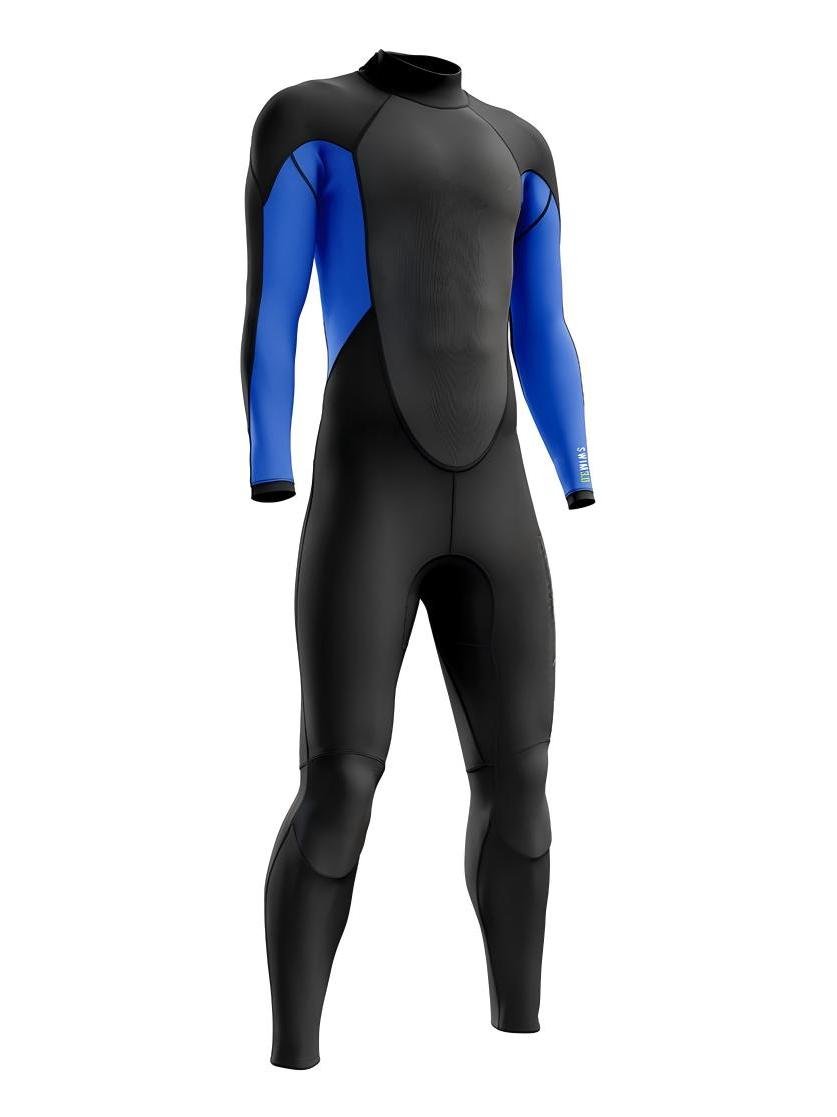 Men's 3mm Full Wetsuit Back Zip | OEM/ODM Available