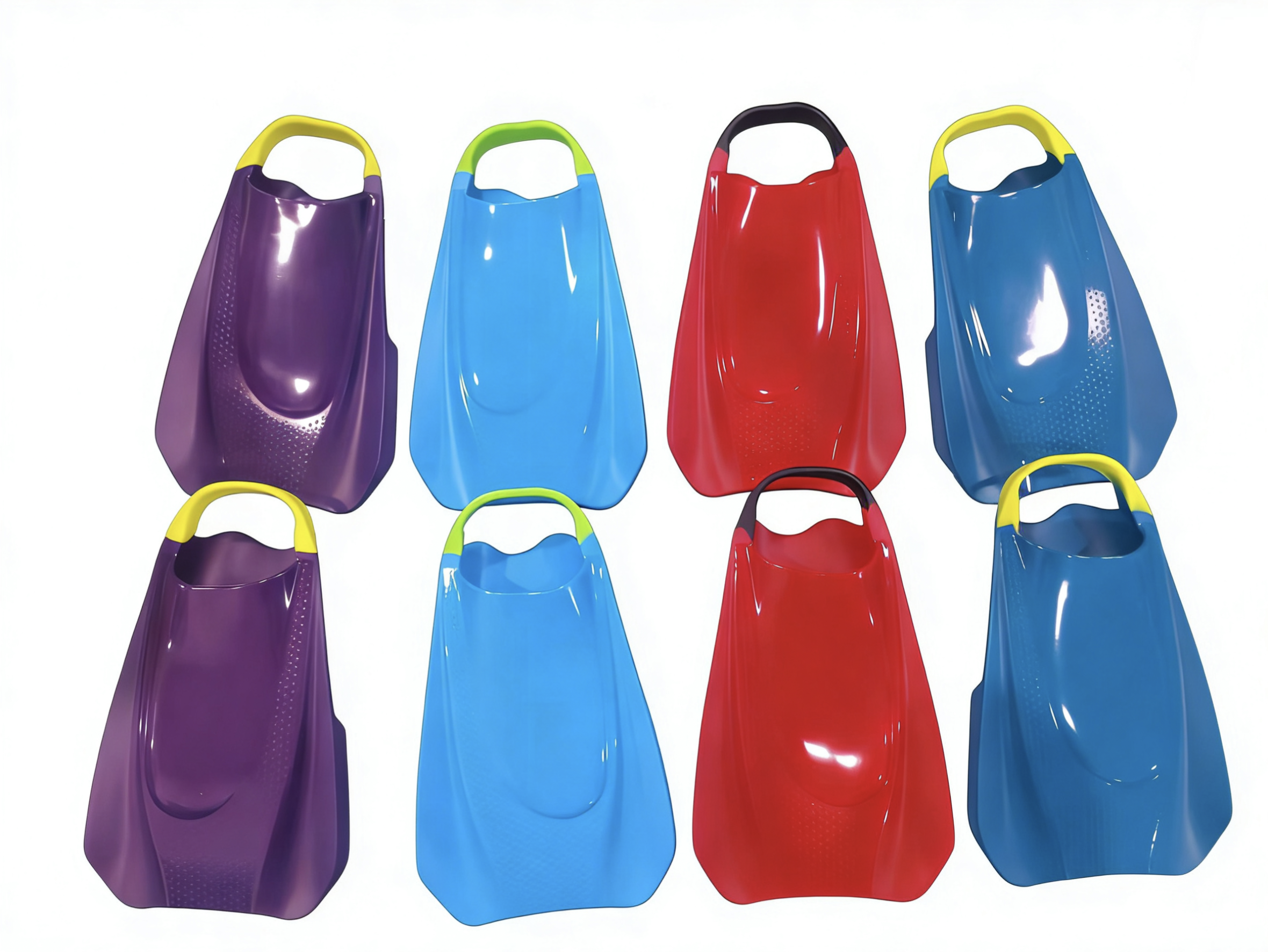 Open Heel Training Fins - BF07 | OEM/ODM Available