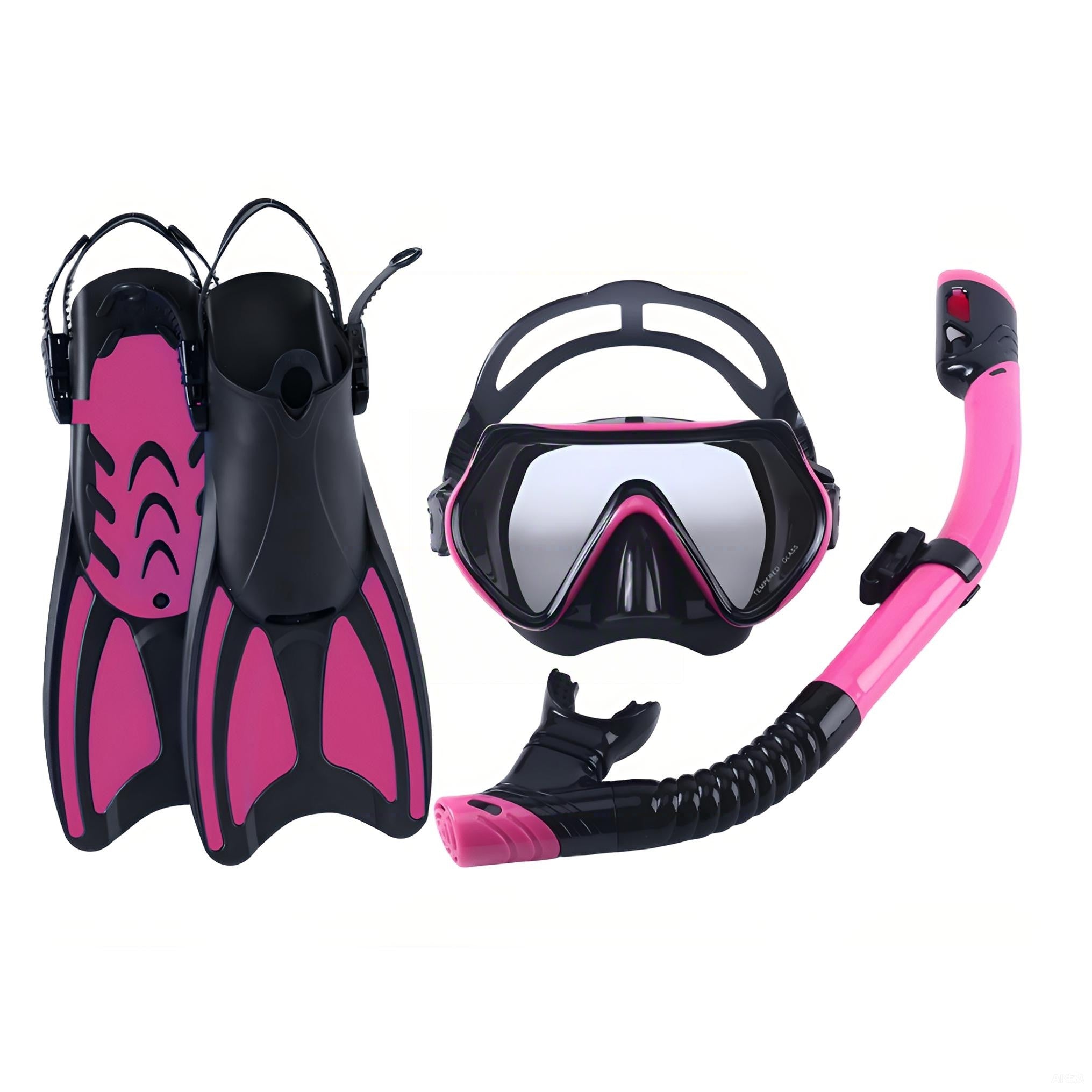 Snorkel Set AH2301F - Mask, Snorkel & Fins | OEM/ODM Available